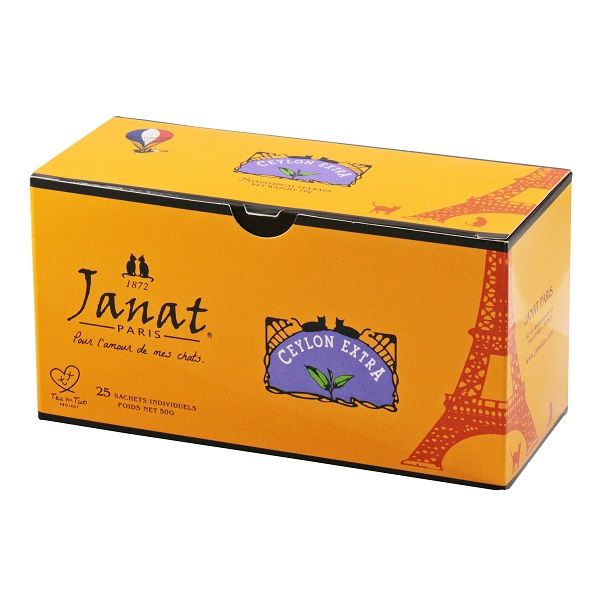Janat（ジャンナッツ） ブラックシリーズ セイロンエクストラ 1箱（25