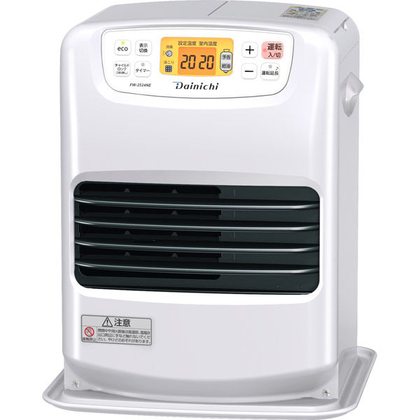 ダイニチ工業 家庭用石油ファンヒーター FW-2524NE(W) 1台（直送品
