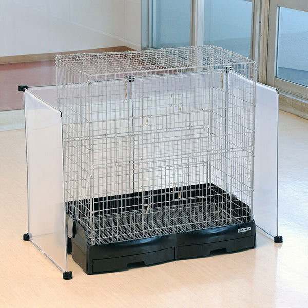 三晃商会 イージーホーム 80 ハイ(81×50.5×84cm) 汚れ防止フェンス付き