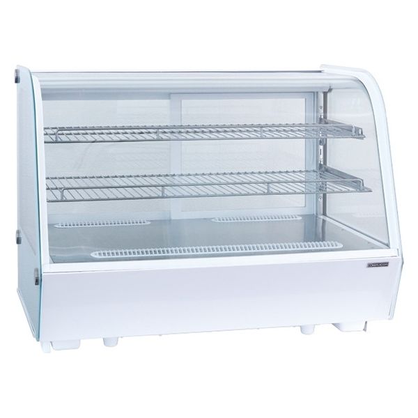 軒先渡し】レマコム 卓上型対面冷蔵ショーケース 幅880mm 160リットル