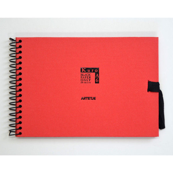 AMS スケッチブック Kuro A6 509008 10個（直送品） - アスクル