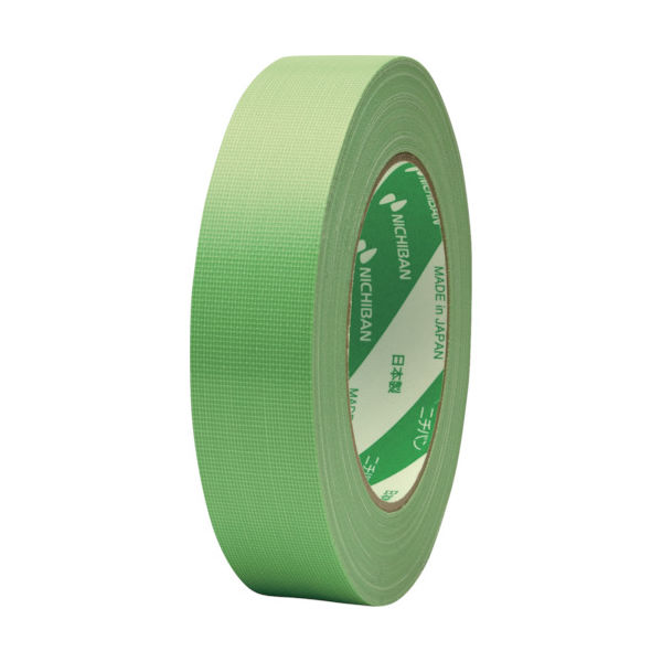 ニチバン 養生用布粘着テープ103Gー25(ライトグリーン) 25mm×25m 103G