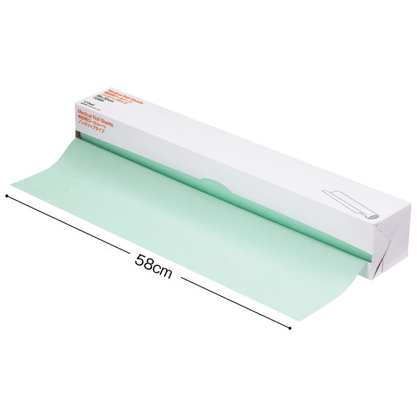 オオサキメディカル 検診用ロールシーツ ノンスリップタイプ（滑り止め