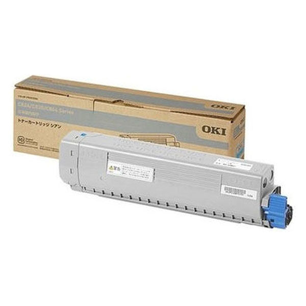 沖データ（OKI） 純正トナー TC-C3BC2 シアン 大容量 1個 - アスクル