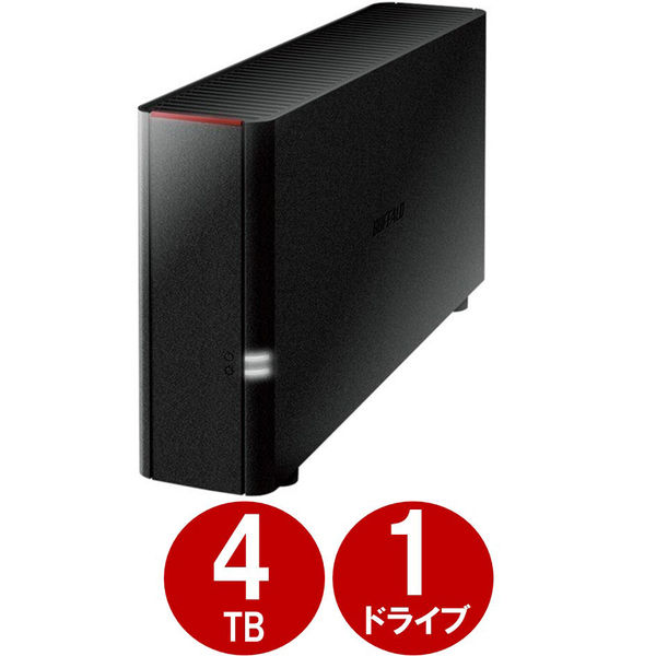NAS（ネットワークハードディスク）4TB 1ドライブ リンクステーション
