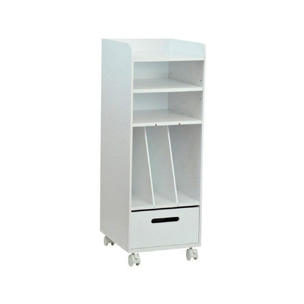 ニーズ ランドセルラック スリム ホワイト 幅300×奥行き340×高さ840mm