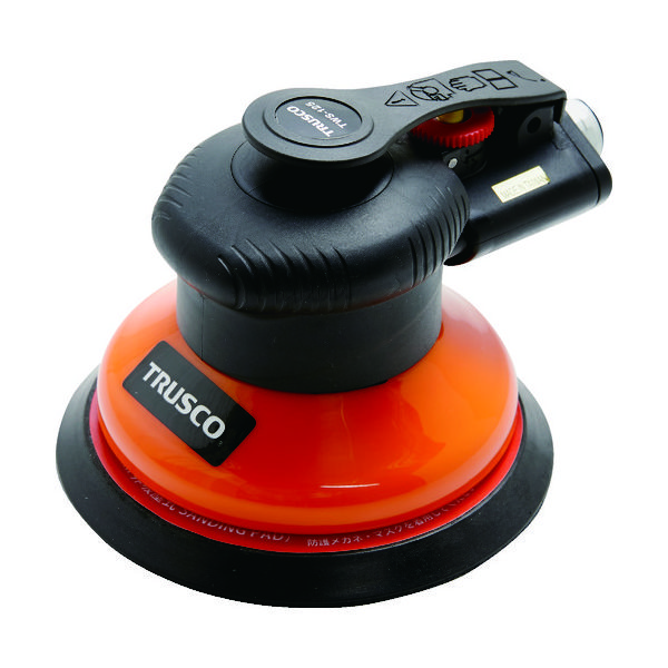 トラスコ中山 TRUSCO 非吸塵式ダブルアクションサンダー 125mm 低重心