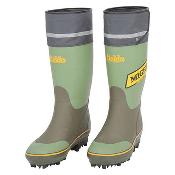 大同石油 マイティブーツNSワイド スパイク底 サイズL 20A-L（直送品