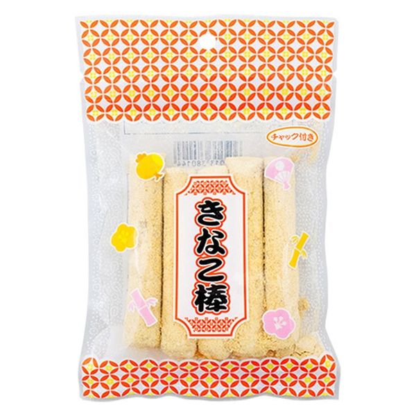 やおきん きなこ棒 チャック付 4903013380144 1セット(5本×10個)（直送