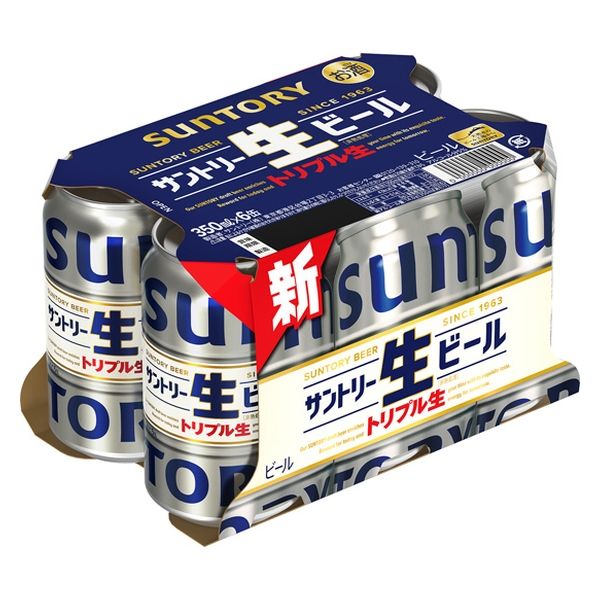 サントリー サントリー生ビール350mlx6x4 4901777392779 1セット(24本
