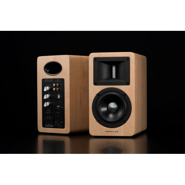 AIRPULSE DAC内蔵アクティブ・スピーカー A80 PINEWOOD 1個（直送品