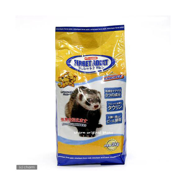 ニチドウ フェレットアダルト 3kg 4975677020100 1個（直送品