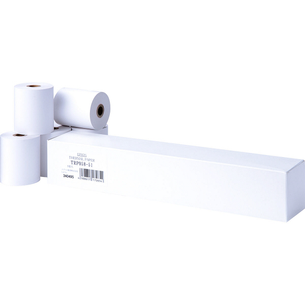セイコーエプソン TRP058-51 58×51 普通保存 サーマルロール 1パック