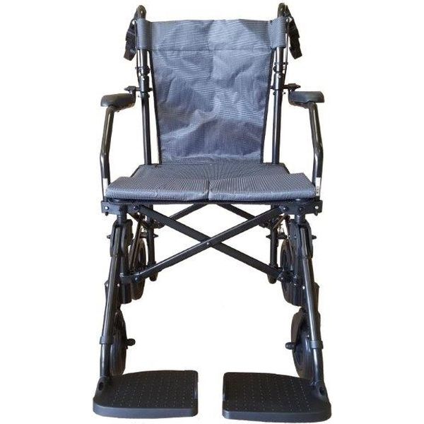 チノンズ 耐荷重100kg 携帯製に優れた折畳式の簡易車椅子 ジョイ