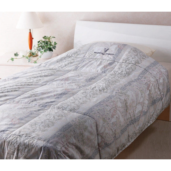 バレンティノ シルク100%（羽毛部分）高級毛布 140×200cm バレンティノ
