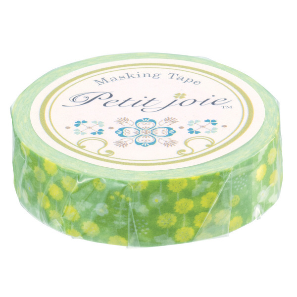 ニチバン マスキングテープ プチジョア 3巻セット ガーデニング 幅15mm