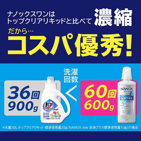 ナノックス ワン（NANOX one）洗浄プラス 詰め替え ウルトラジャンボ