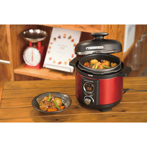 アルファックス・コイズミ リブセトラ 電気圧力鍋(1.2l) 23-8332-900 1