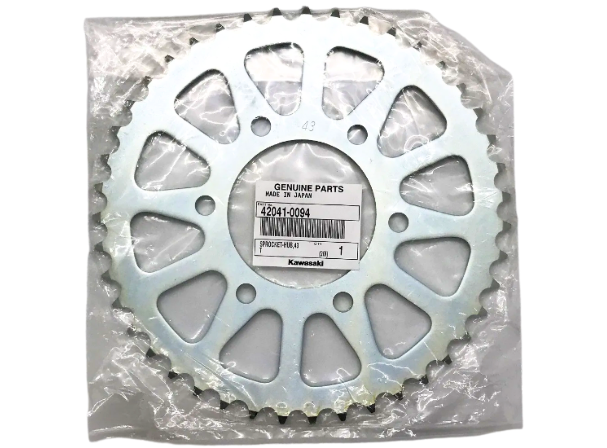 COROA TRANSMISSÃO NINJA ZX-6R / Z750 - 42041-0094 - Kawaparts