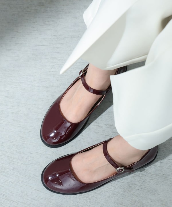 BEAMS HEART（ビームス ハート）ラウンドトゥ メリージェーン パンプス