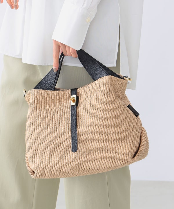 Demi-Luxe BEAMS（デミルクス ビームス）VIOLAd'ORO / ラフィア調 2WAY