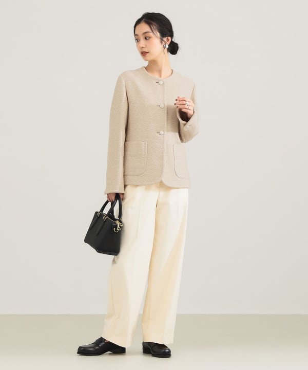 Demi-Luxe BEAMS（デミルクス ビームス）ミックスツイード ジャケット