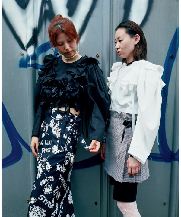 Ray BEAMS（レイ ビームス）【別注】MIYAO / フリル ブラウス（シャツ