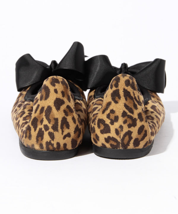 Ray BEAMS（レイ ビームス）SEPTEMBER MOON / リボン バレエシューズ