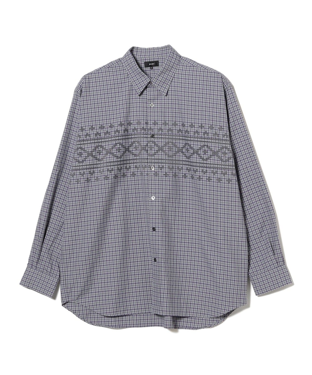 BEAMS（ビームス）ノルディック チェック シャツ（シャツ・ブラウス