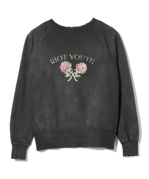 BEAMS FUTURE ARCHIVE / COLOR FLOCK Y CREWNECK SWEAT (tops