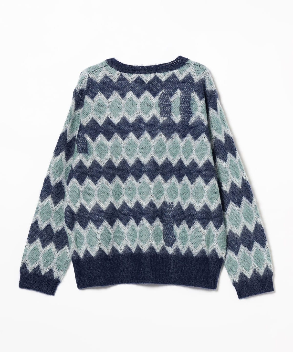 BEAMS BEAMS / Tite Border Knit Pullover (tops knit DAIRIKU sweater