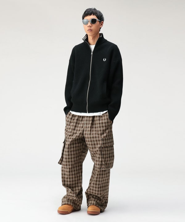 BEAMS（ビームス）【別注】FRED PERRY / ドライバーズニット（トップス