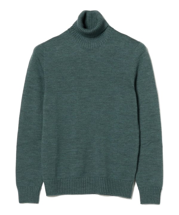 BEAMS F（ビームスF）【別注】DRUMOHR / 8ゲージ タートルネックニット