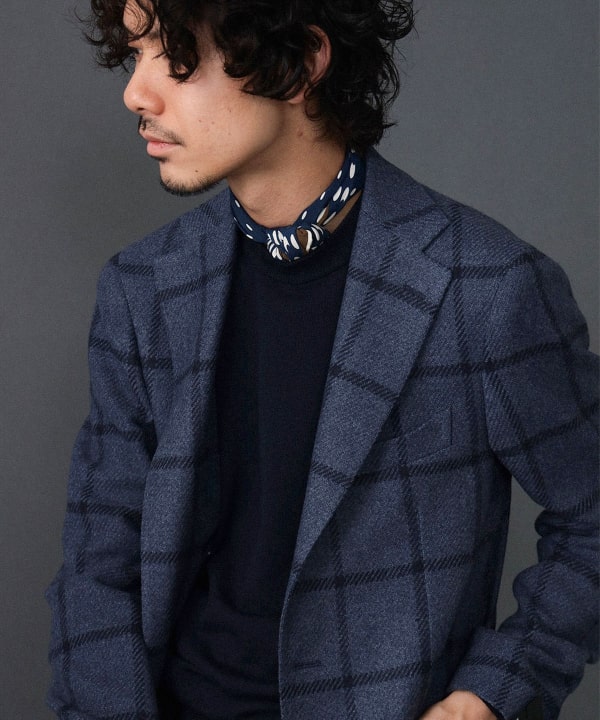 BEAMS F（ビームスF）【別注】LORENZONI / 14G ウール ハイネック