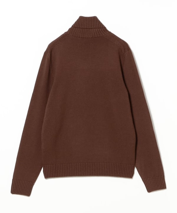 BEAMS F（ビームスF）DRUMOHR / 8ゲージ タートルネックニット
