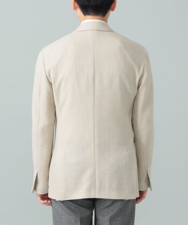 BEAMS F（ビームスF）LARDINI / ROMA ミックスファブリック バスケット