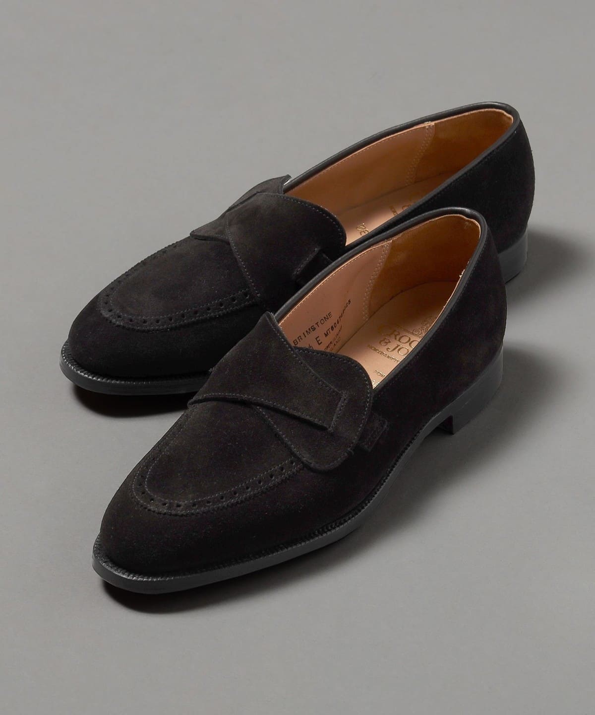 BEAMS F（ビームスF）【別注】CROCKETT & JONES / BRIMSTONE ブラック