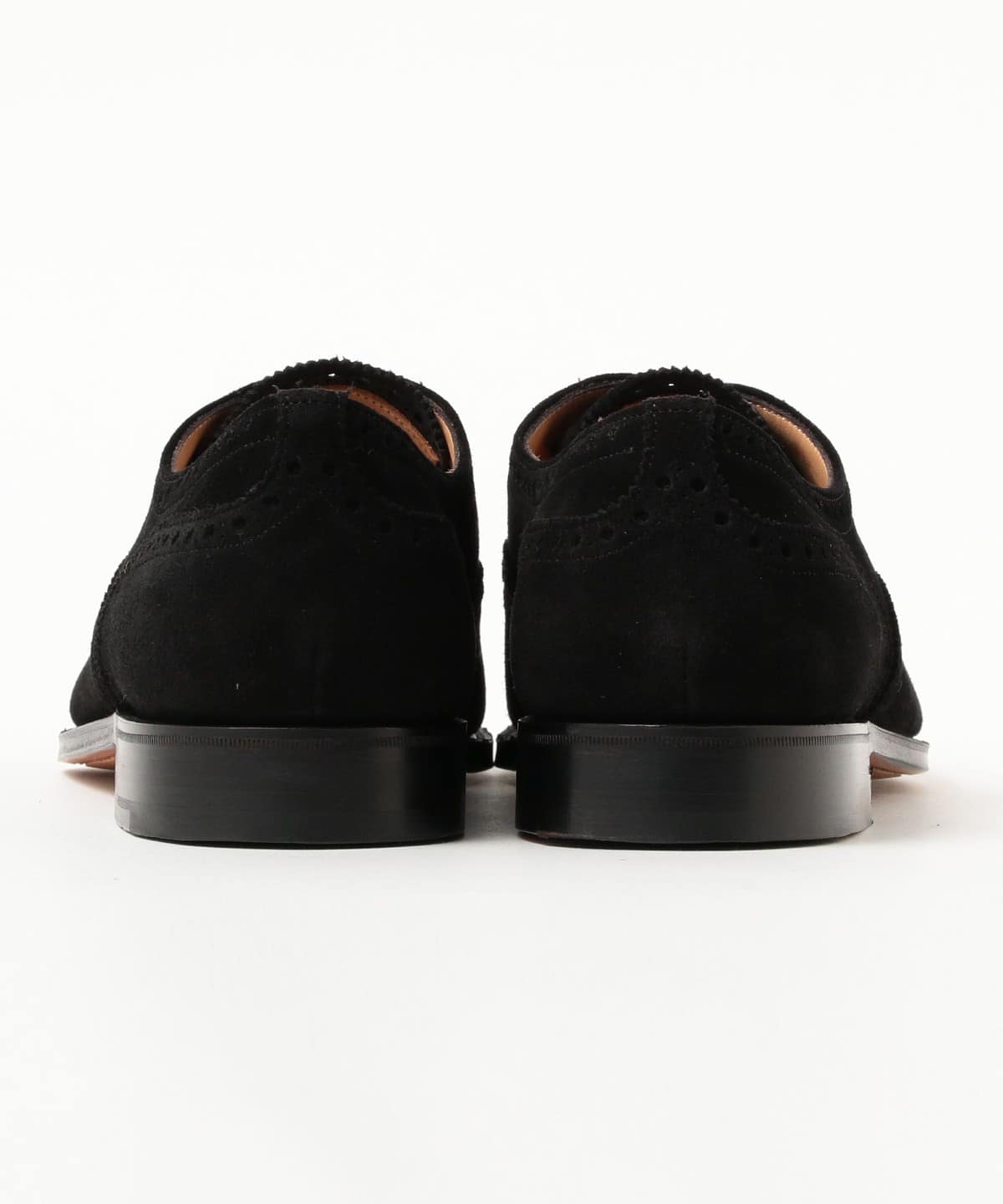 BEAMS F（ビームスF）CHEANEY / スエード セミブローグ シューズ