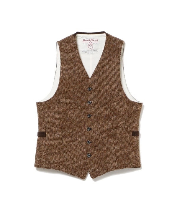BEAMS PLUS（ビームス プラス）Waistcoat Harris Tweed（トップス