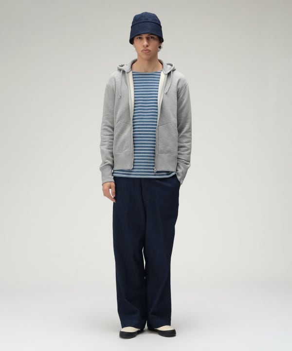 BEAMS PLUS（ビームス プラス）【別注】LOOPWHEELER / Slim Zip Sweat