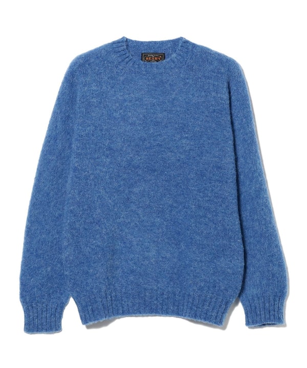 BEAMS PLUS Shetland Crew (BEAMS PLUS, Knitwear, Sweaters) for sale