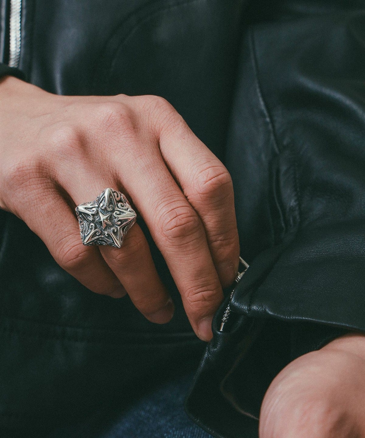 Bill Wall Leather（ビルウォールレザー）【EXCLUSIVE】Star Ring
