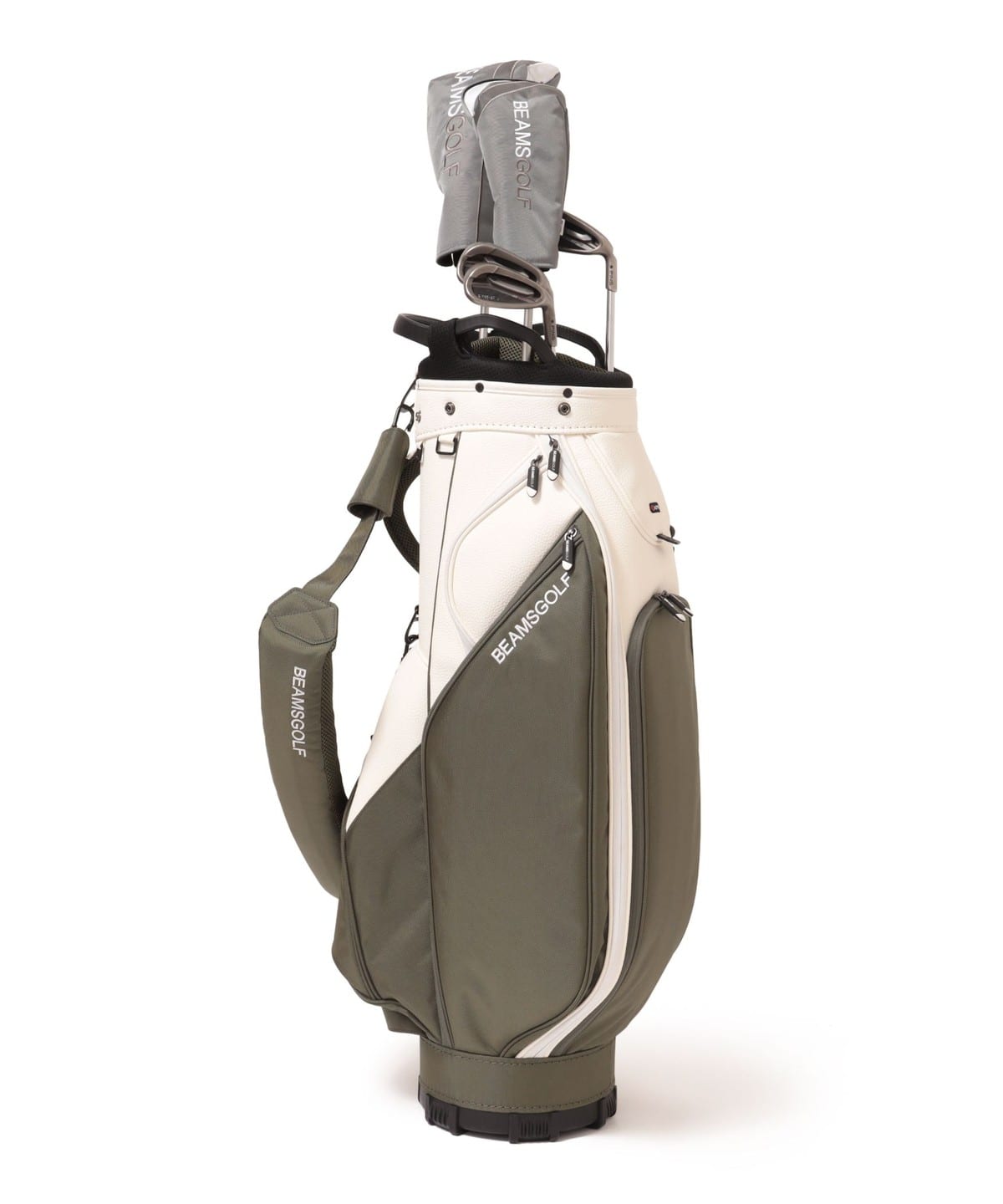 BEAMS GOLF（ビームス ゴルフ）バイカラー エイトハーフ キャディ