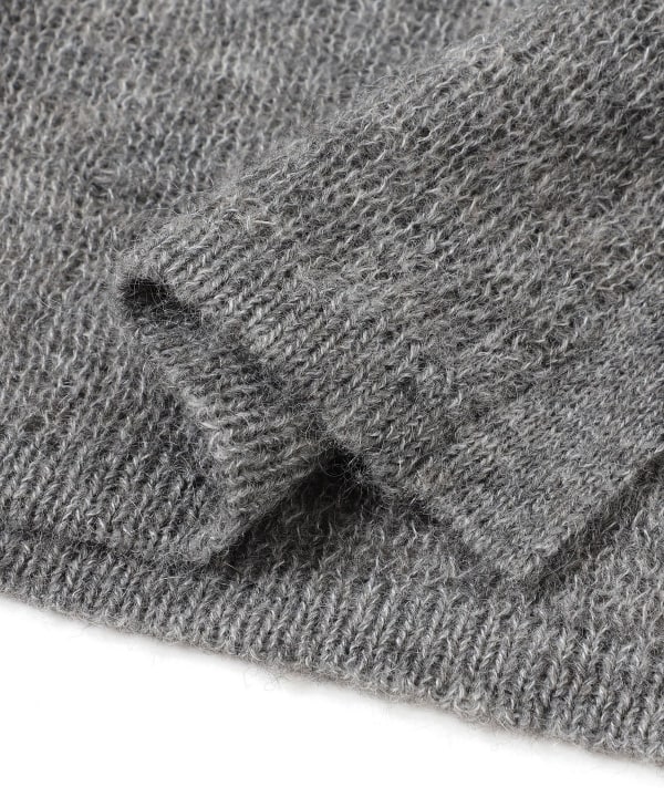 B:MING by BEAMS（ビーミング by ビームス）モヘヤ混 ポロ ニット