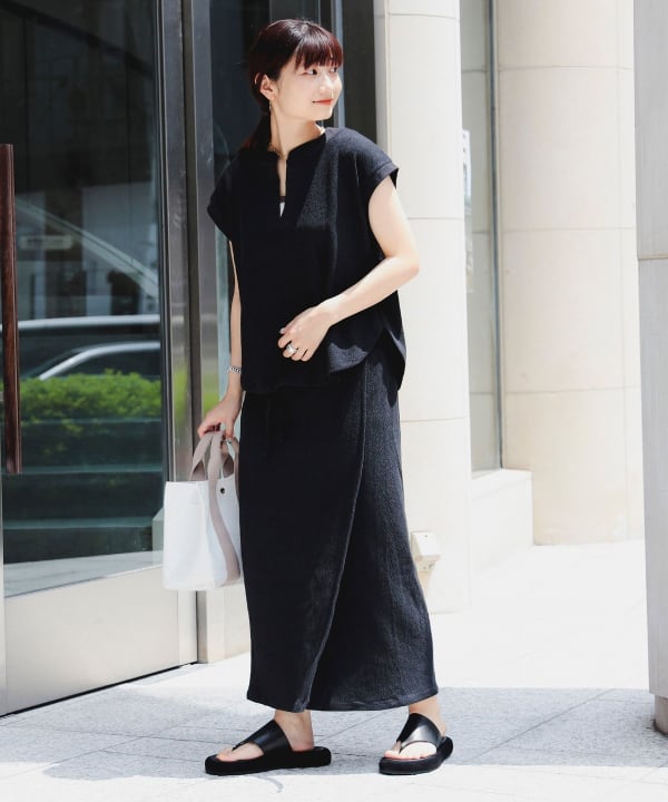 B:MING by BEAMS（ビーミング by ビームス）スラブ テレコ スカート