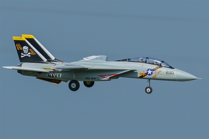 Banana Hobby - 5 CH XFly-Model F-14 Tomcat Twin 40mm RC EDF Jet PNP