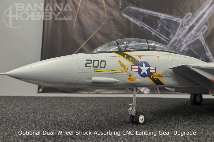 Banana Hobby - 5 CH XFly-Model F-14 Tomcat Twin 40mm RC EDF Jet PNP