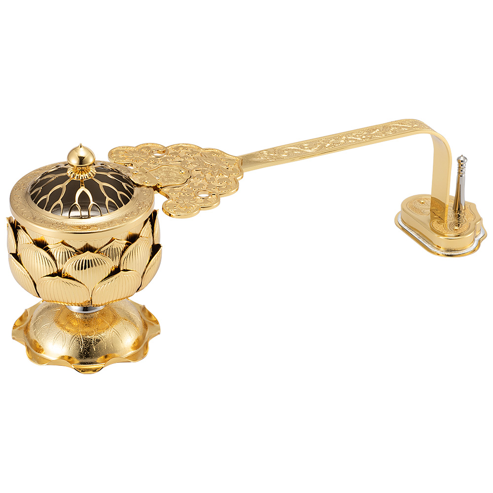 蓮華型柄香炉 | 仏壇・仏具専門店 滝田商店