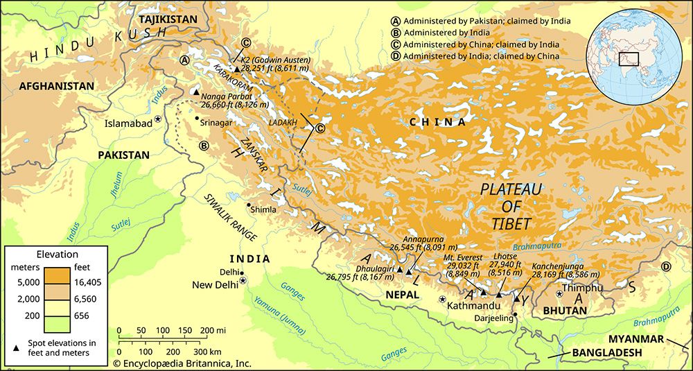 Himalayas - Students | Britannica Kids | Homework Help