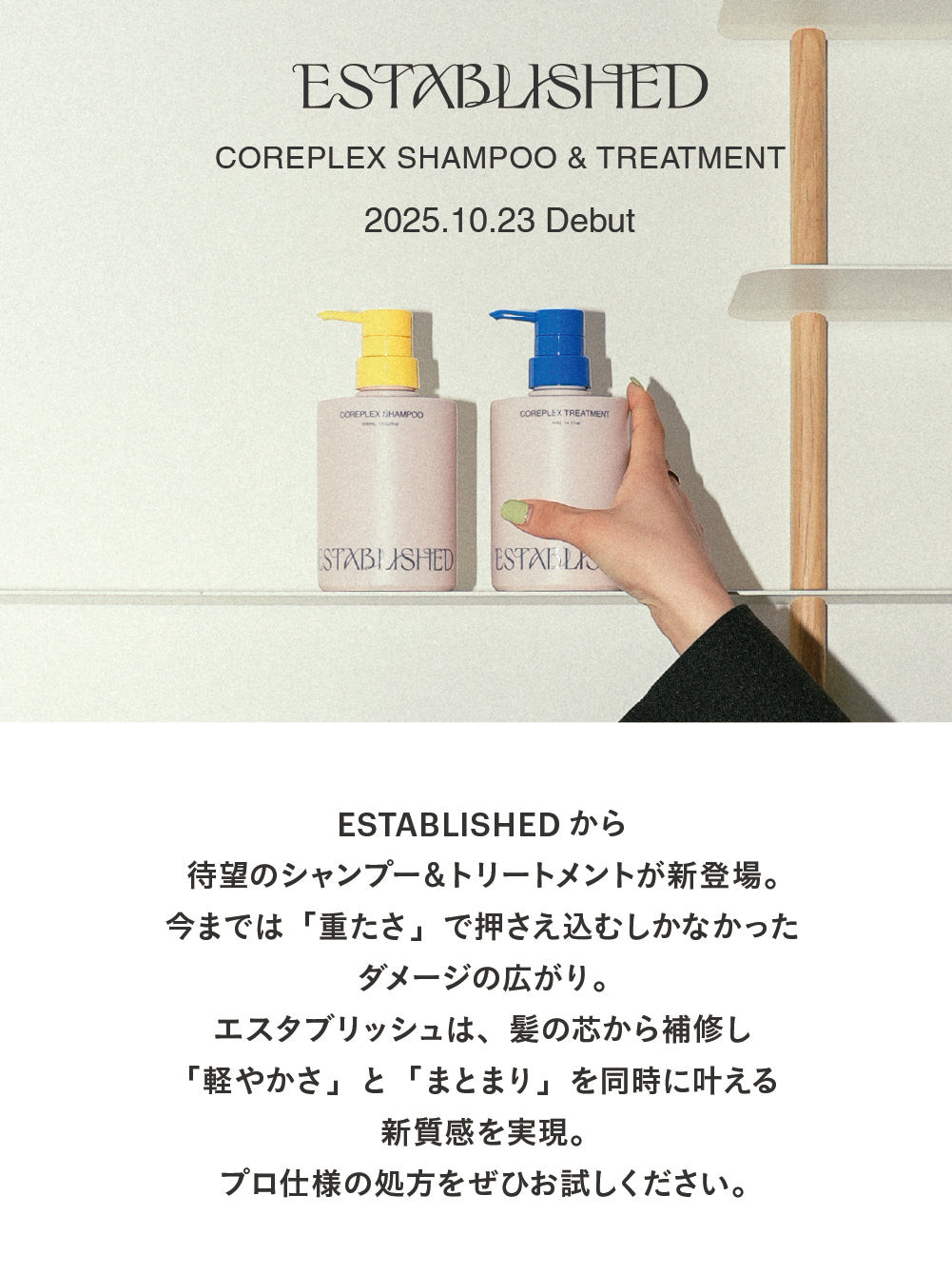 最安値‼️新品未開封‼️エスタブリッシュ コアプレックス